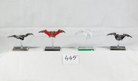 (4) Giant Fell Bats Vampire Counts Warhammer Fantasy Miniatures -1875-