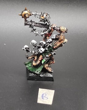 (1) Plague Priest Lord METAL Skaven Warhammer Fantasy Miniatures -1349-