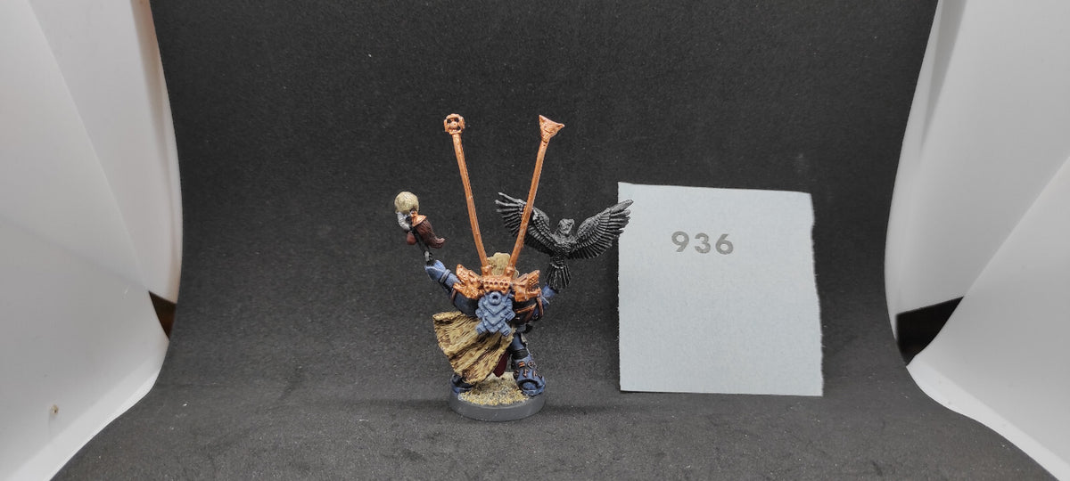 (1) Njal Stormcaller OOP Metal Space Wolves Space Marines Warhammer 40k -1545-