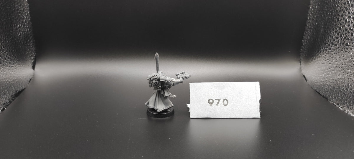 (1) Dark Vengeance Librarian Dark Angels Space Marines Warhammer 40k -1966-