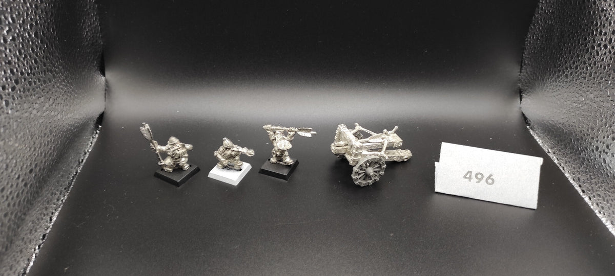 (1) Dwarf Bolt Thrower Warhammer Fantasy Miniatures -2375-