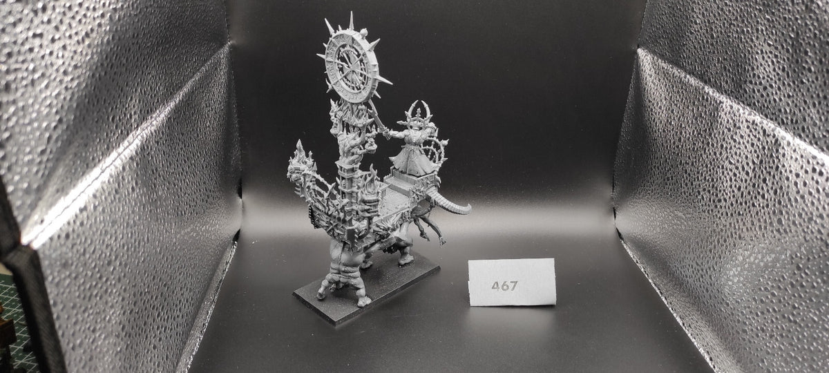 (1) Chaos War Altar Warriors of Chaos Warhammer Fantasy Miniatures -2444-