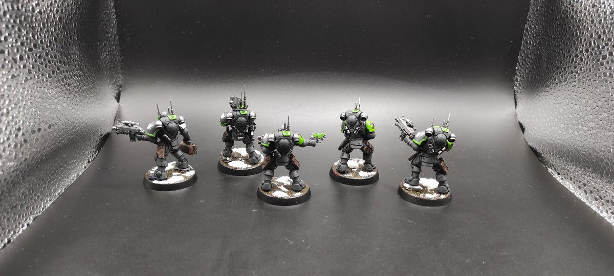 (5) Infiltrator Squad Salamanders Space Marines Warhammer 40k -2019-