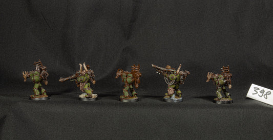 (5) Chaos Space Marines Havocs METAL OOP Warhammer 40k -1271-
