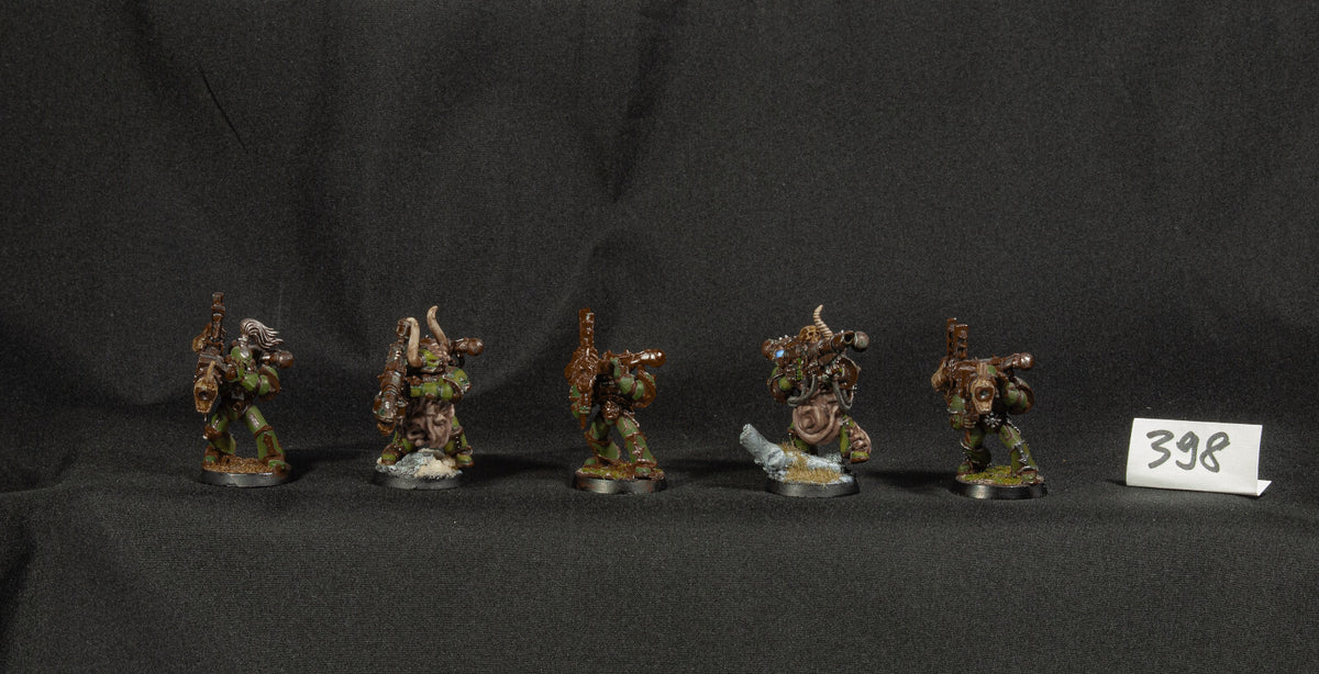 (5) Chaos Space Marines Havocs METAL OOP Warhammer 40k -1271-