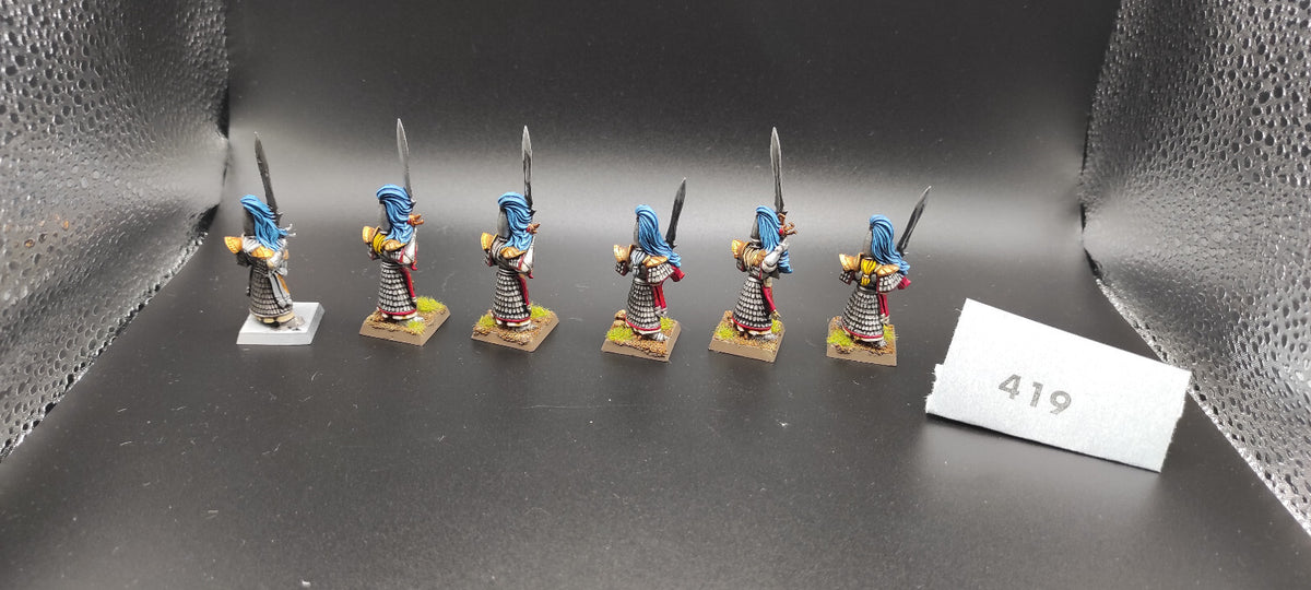 (6) Swordmasters of Hoeth High Elves Warhammer Fantasy Miniatures -2305-