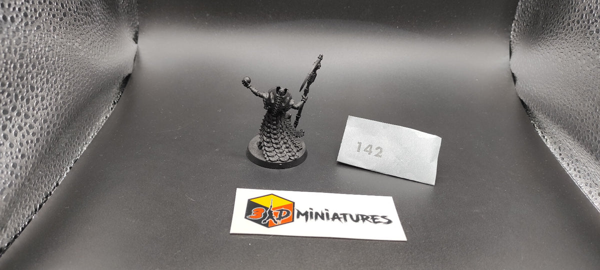 (1) Necron Overlord Resurrection Orb and Scythe Warhammer 40k -1397-
