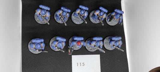 (10) Primaris Intercessors Ultramarines Space Marines Warhammer 40k -2416-