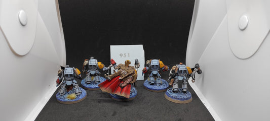 (5) Wolf Guard Terminators Space Wolves Space Marines Warhammer 40k -1555-