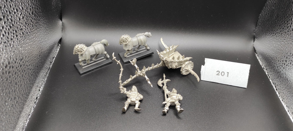 (1) Chaos Chariot OOP Warriors of Chaos Warhammer Fantasy Miniatures -2460-