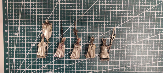 (5) Phoenix Guard CMD KL High Elves Warhammer Fantasy Miniatures -2313-