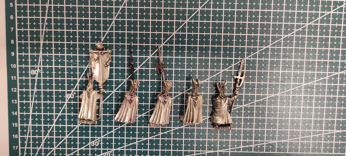 (5) Phoenix Guard CMD KL High Elves Warhammer Fantasy Miniatures -2313-