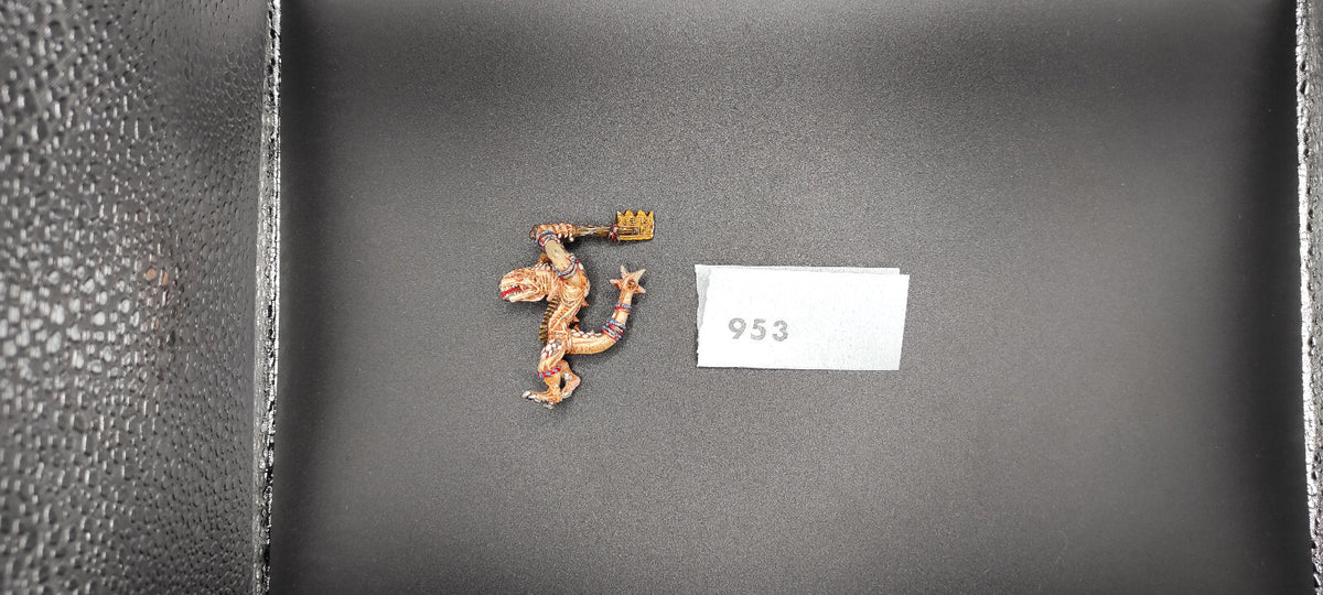 (1) Kroxigor OOP METAL Lizardmen Warhammer Fantasy Miniatures -1045-