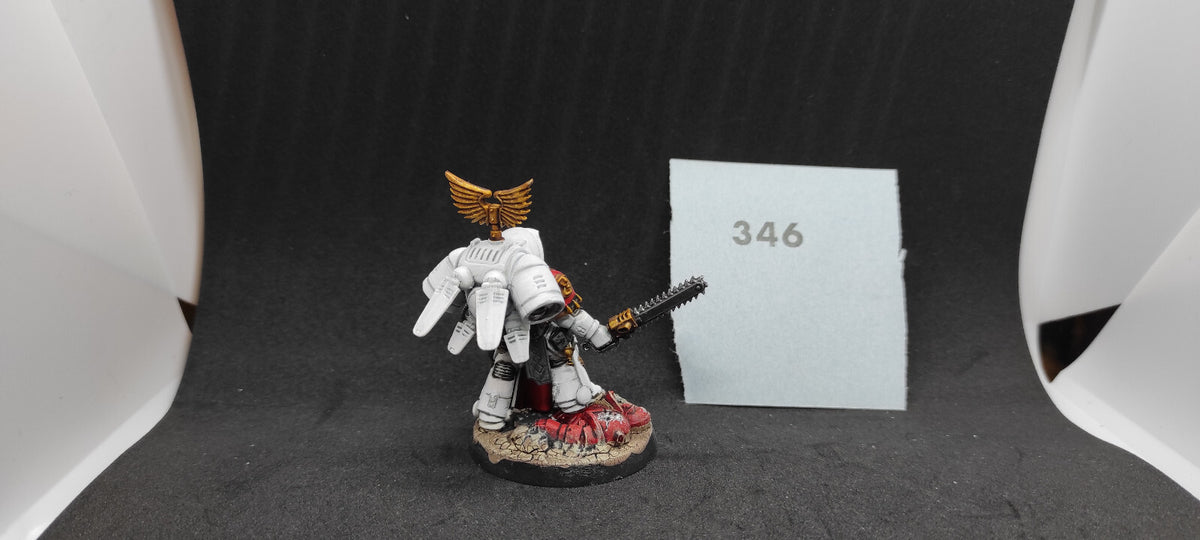(1) Sanguinary Priest W/Jump Pack Converted Painted Blood Angels Space Marines Warhammer 40k -2267-
