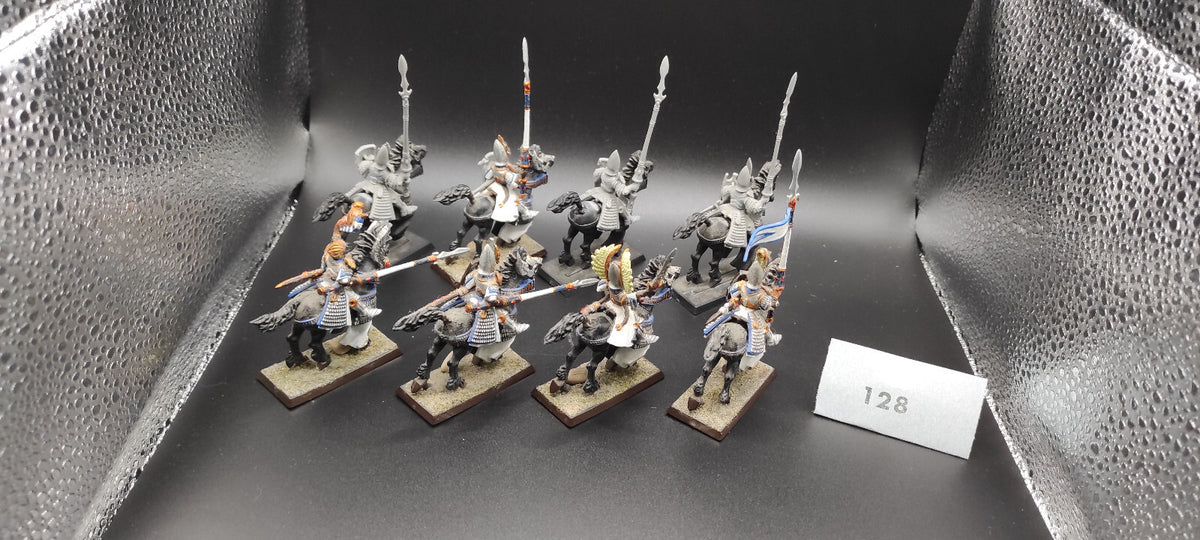 (8) Silver Helms High Elves Warhammer Fantasy Miniatures -2361-