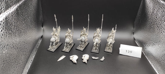 (5) Dragon Princes High Elves Warhammer Fantasy Miniatures -2362-