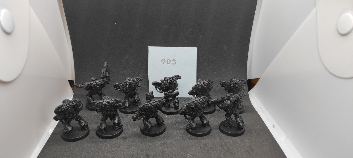 (10) Metal Sternguard Veterans Converted Space Marines Warhammer 40k -2276-
