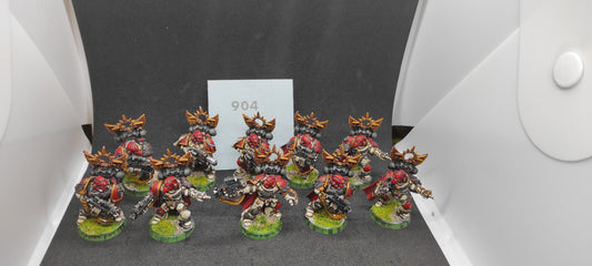 (10) Metal Sternguard Veterans Painted Converted Space Marines Warhammer 40k -2277-