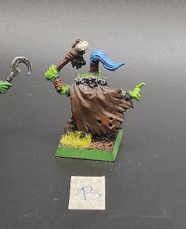 (1) Goblin Shaman Orcs & Goblins Warhammer Fantasy Miniatures -1615-
