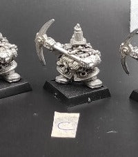 (1) Dwarf Miners Warhammer Fantasy Miniatures -1164-
