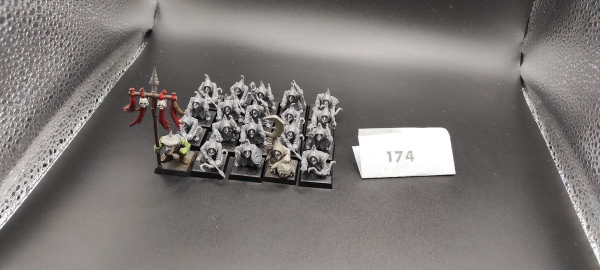 (20) Goblin Archers Orcs & Goblins Warhammer Fantasy Miniatures -1631-