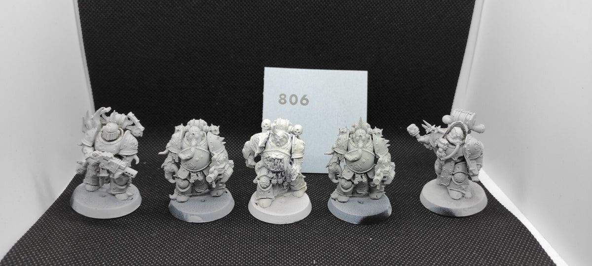 (5) Plague Marines Death Guard Chaos Space Marines Warhammer 40k -2150-