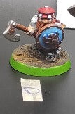(1) Dwarf Clansmen Warhammer Fantasy Miniatures -1226-