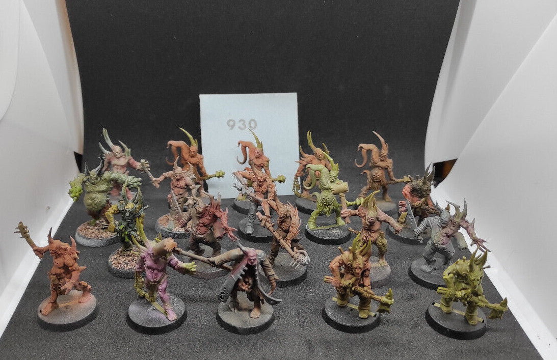 (20) Poxwalkers Death Guard Chaos Space Marines Warhammer 40k -2188-