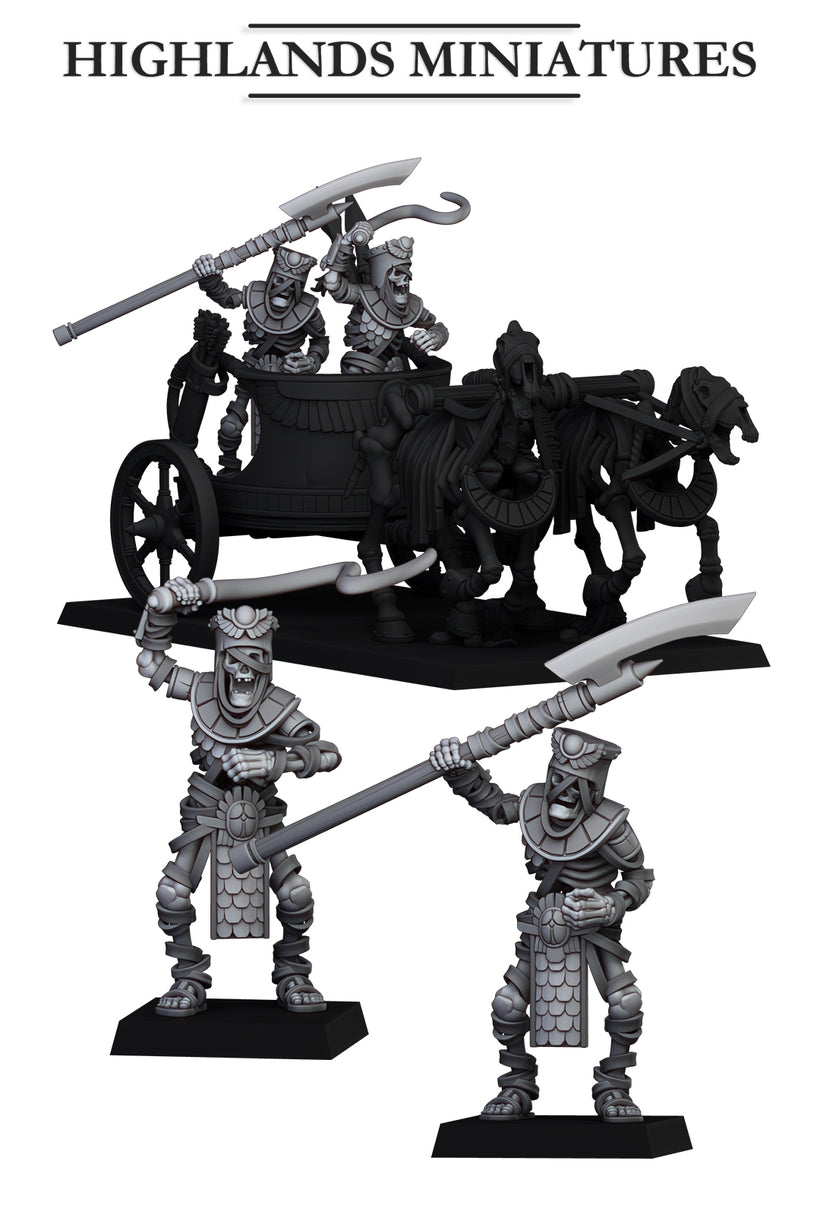 Ancient Chariot Driver Crew - Highlands Miniatures (2)