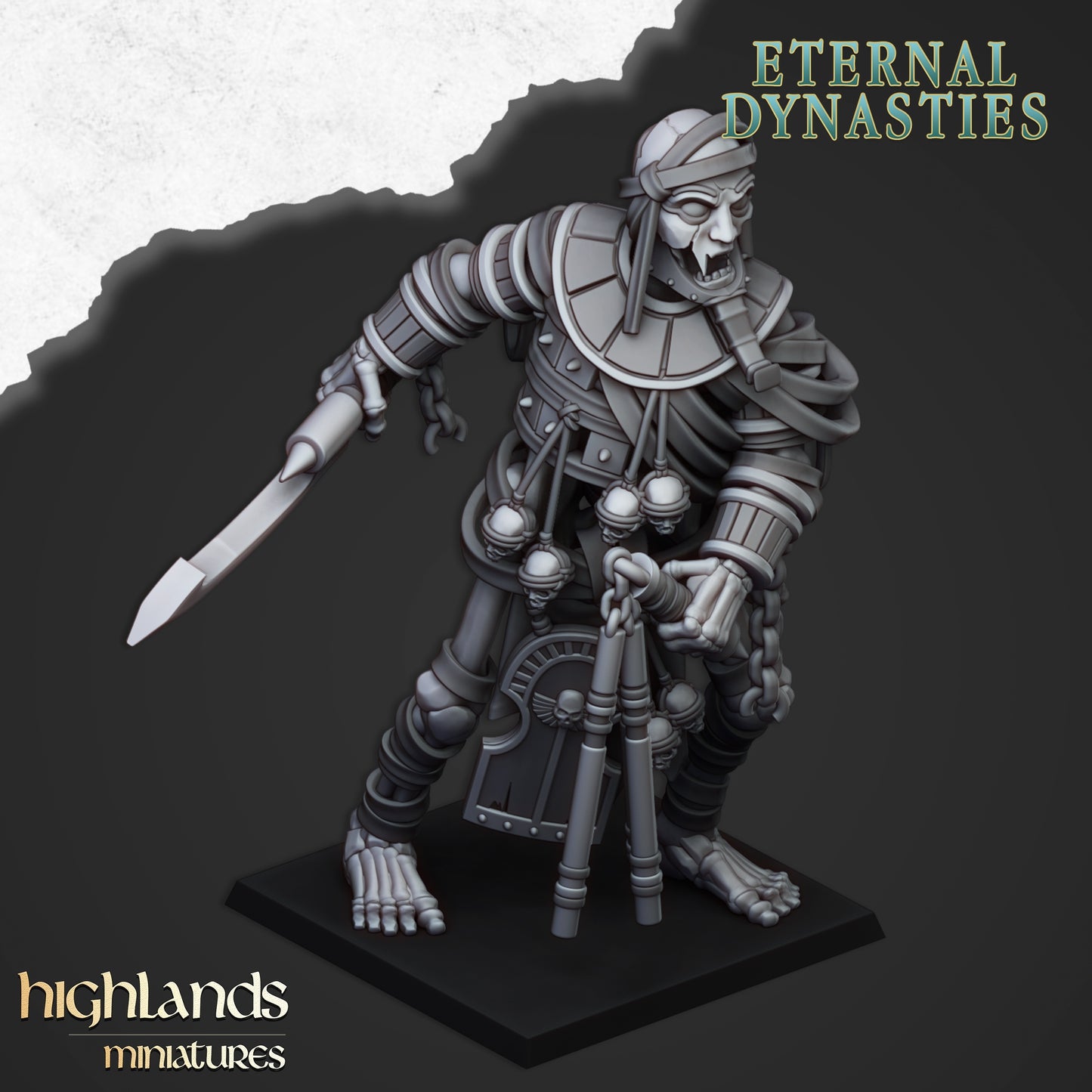 Ancient Skeletal Colossi - Highlands Miniatures (1)