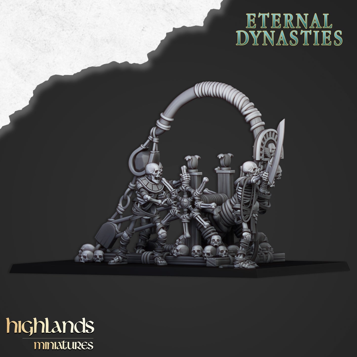 Ancient Stonethrower - Highlands Miniatures (1)