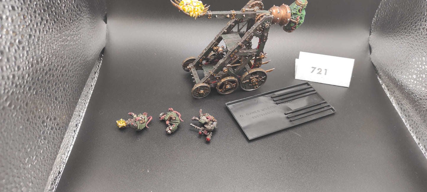 Plagueclaw Catapult Skaven Warhammer Fantasy Miniatures -721-