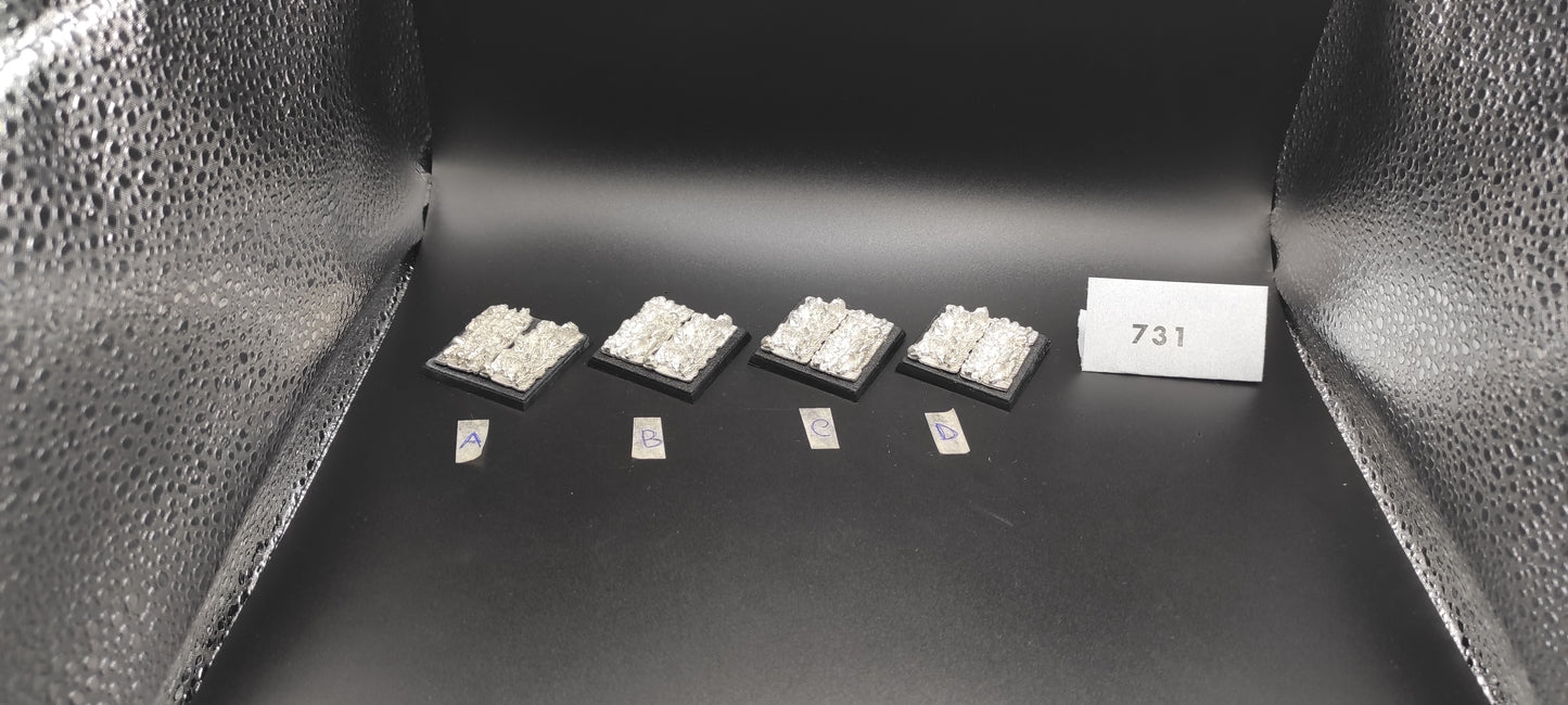 (1) Rat Swarm Metal Skaven Warhammer Fantasy Miniatures -731-