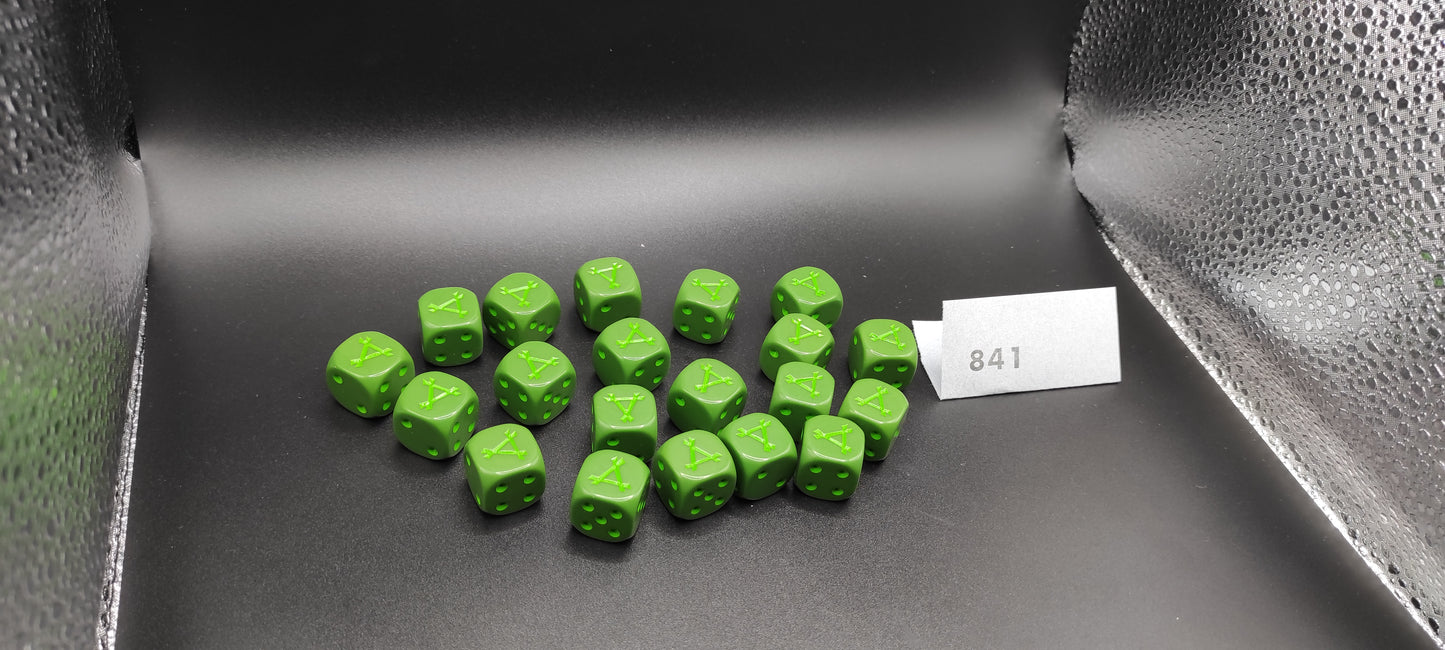 (20) Dice Skaven Warhammer Fantasy Miniatures -841-
