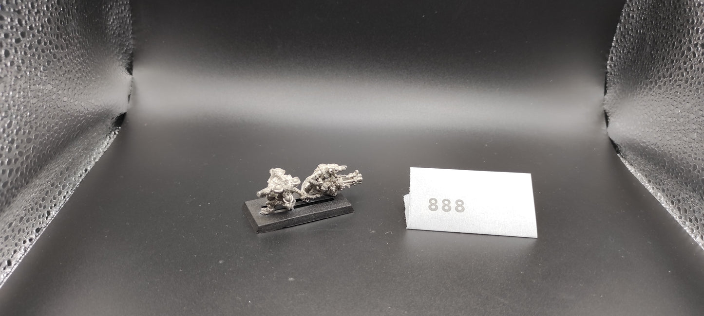 (1) Skaven Ratling Metal Warhammer Fantasy Miniatures -888-