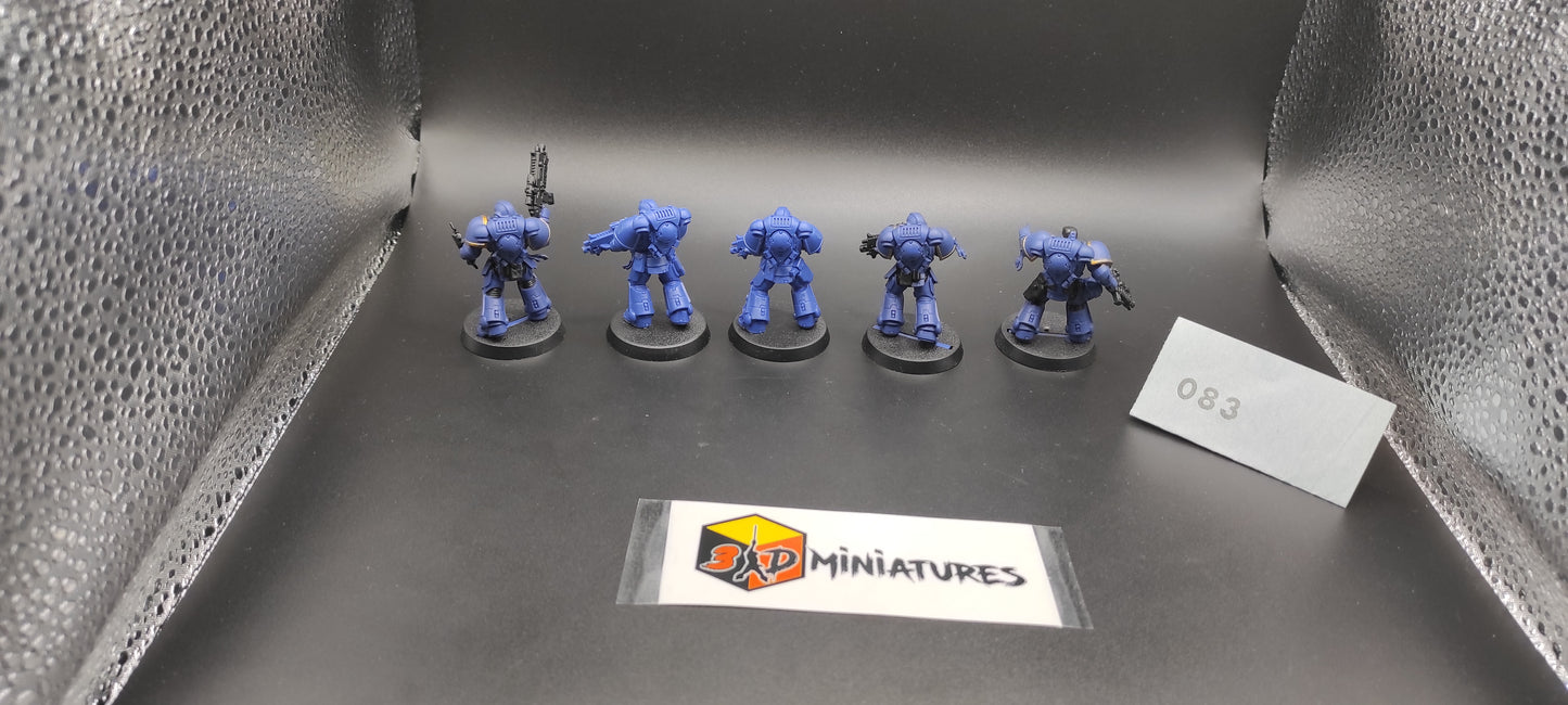 5 Intercessors Space Marines Warhammer 40k -083-