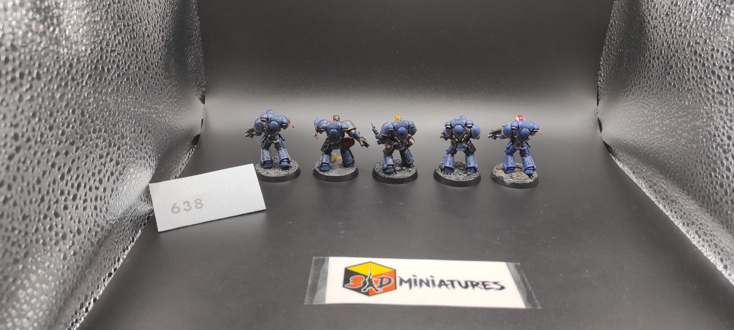 5 Intercessors Space Marines Warhammer 40k -638-