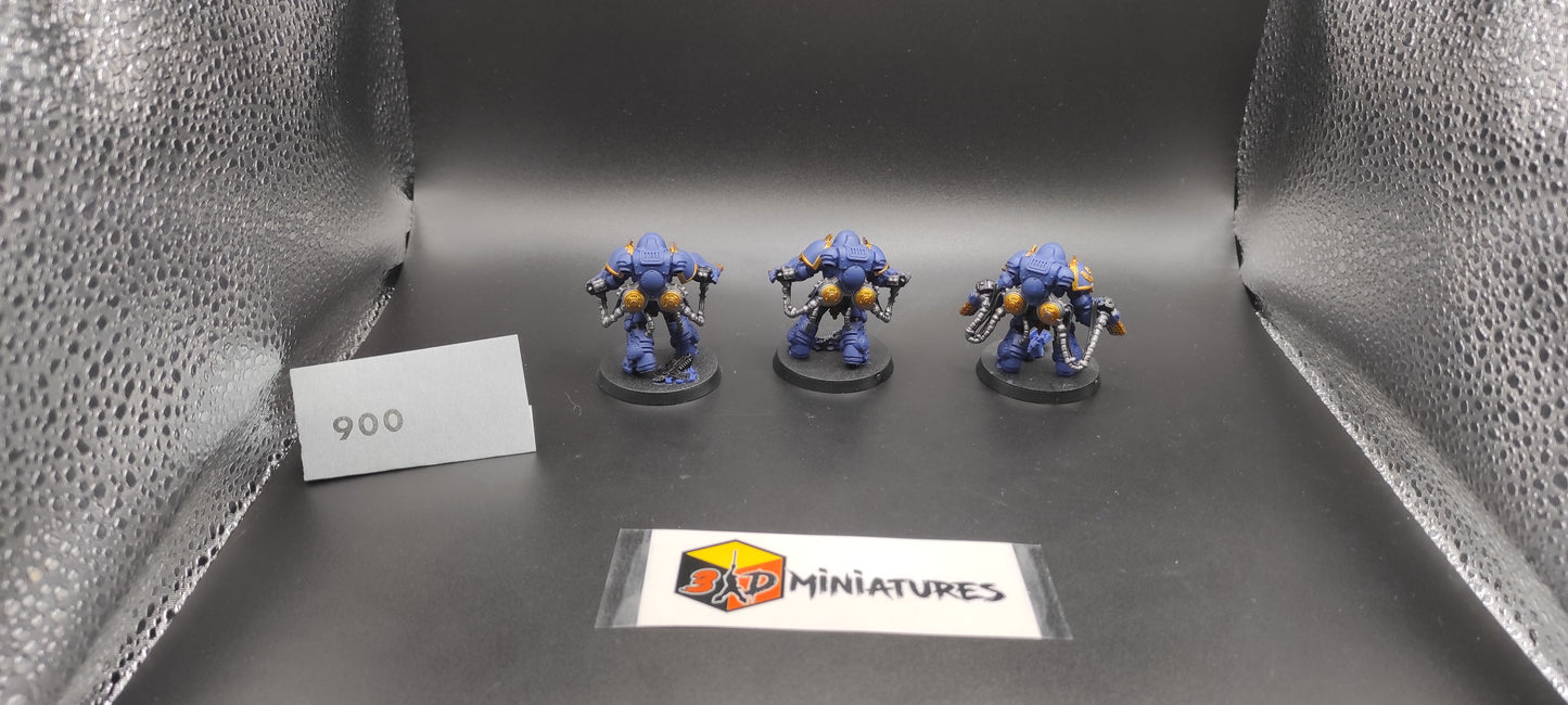 3 Primaris Aggressors Space Marines Warhammer 40k -900-