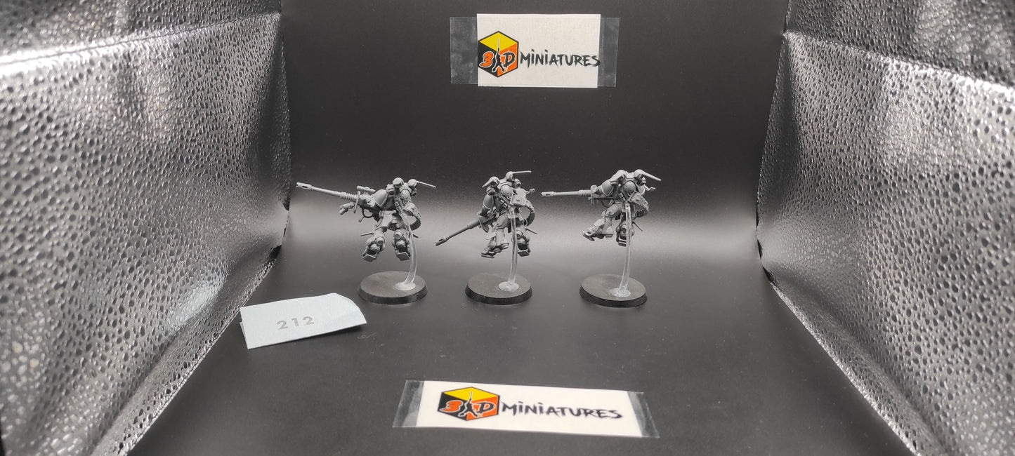 3 Suppressor Squad Space Marines Warhammer 40k -212-