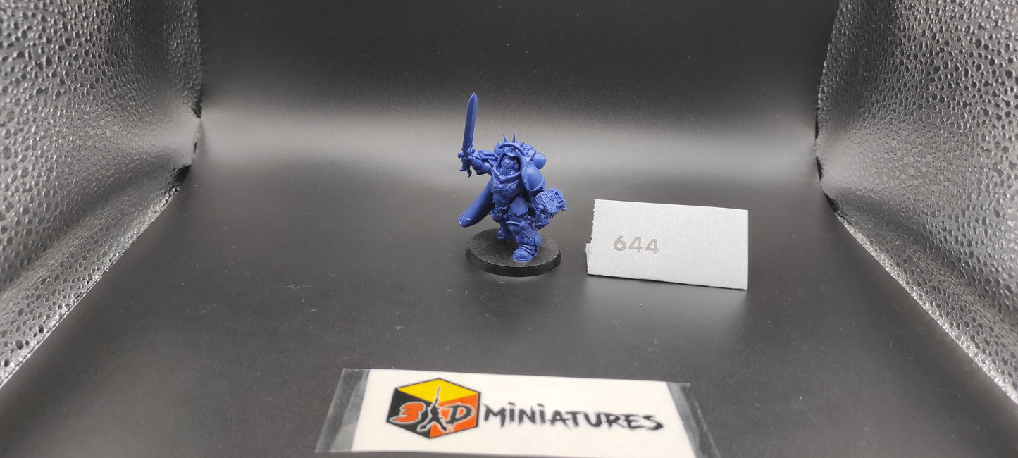 Captain in Gravis Armour Space Marines Warhammer 40k -644-