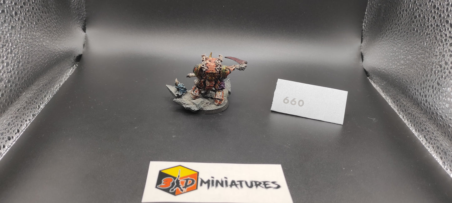 Typhus, Herald of the Plague God OOP Resin Chaos Space Marines Warhammer 40k -660-