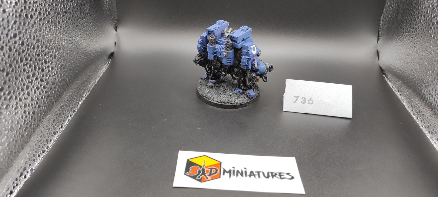 (1) Ironclad Dreadnought Space Marines Warhammer 40k -736-