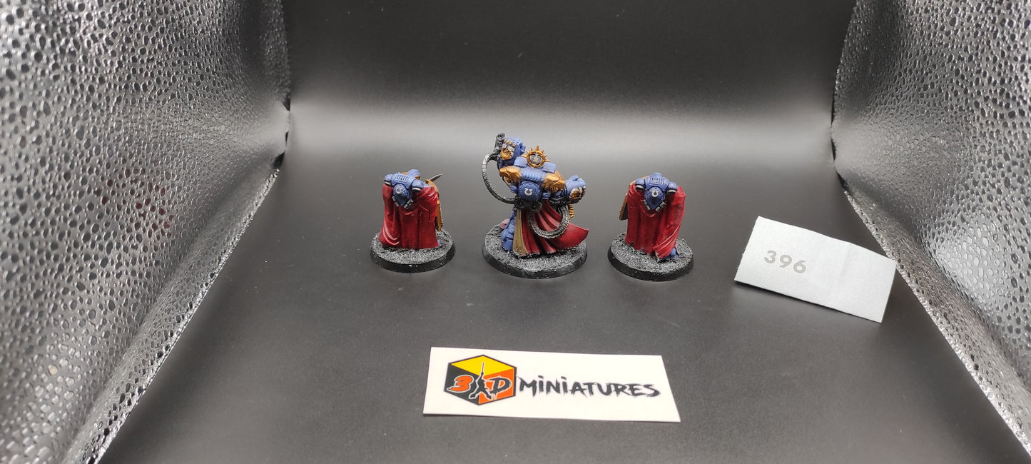 (1) Marneus Calgar with Victrix Honour Guard Ultramarines Space Marines Warhammer 40k -396-