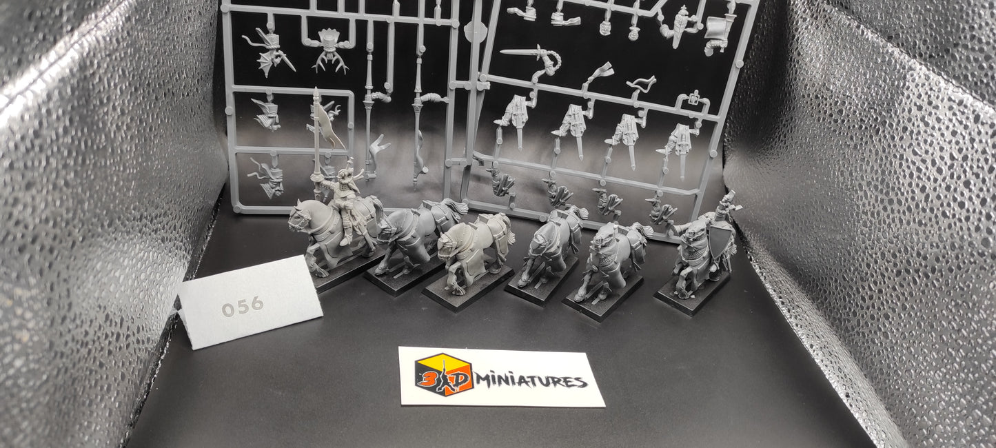 (6) Bretonnia Knights of the Realm Warhammer Fantasy Miniatures -056-