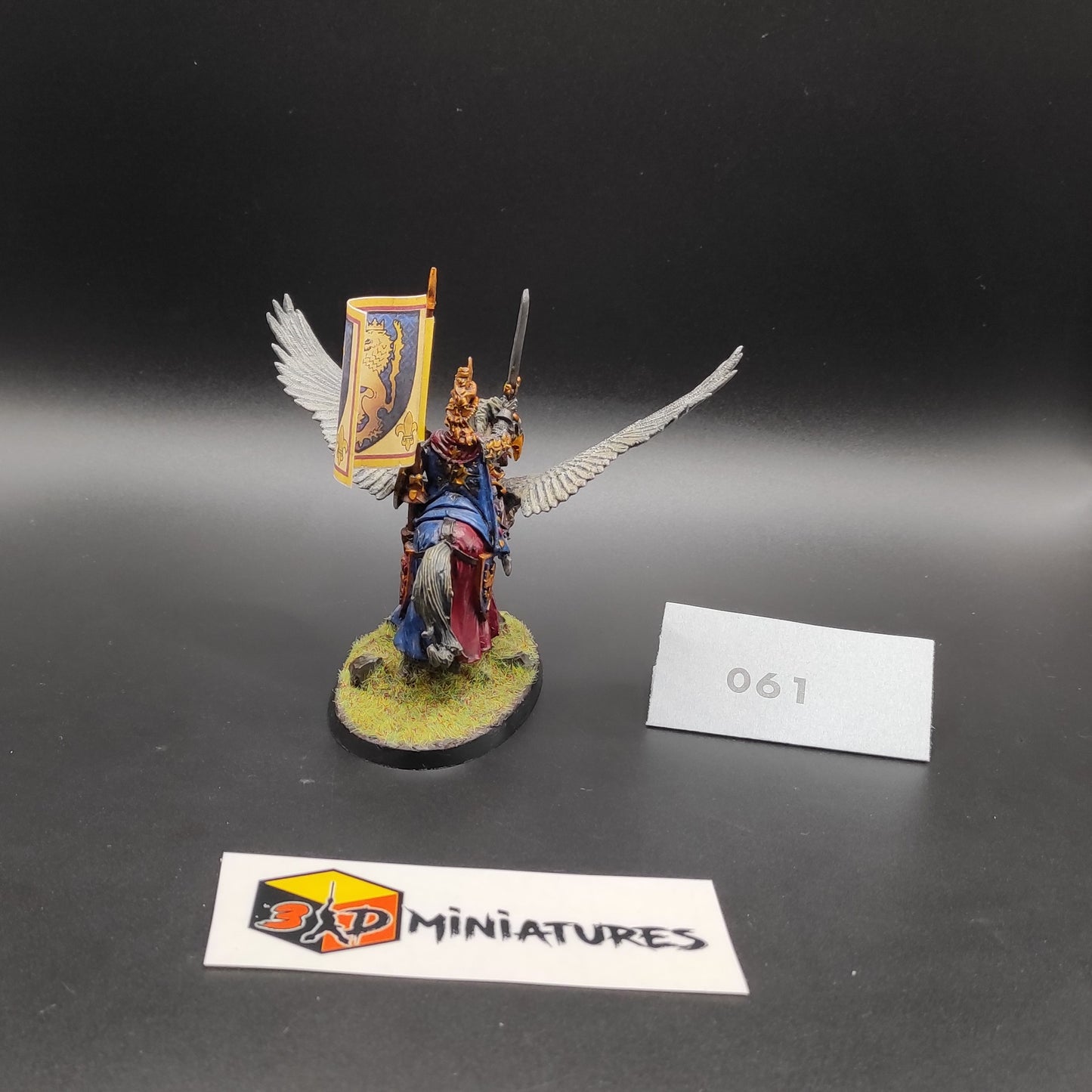 (1) Louen Leoncoeur King Of Bretonnia Metal Warhammer Fantasy Miniatures -061-