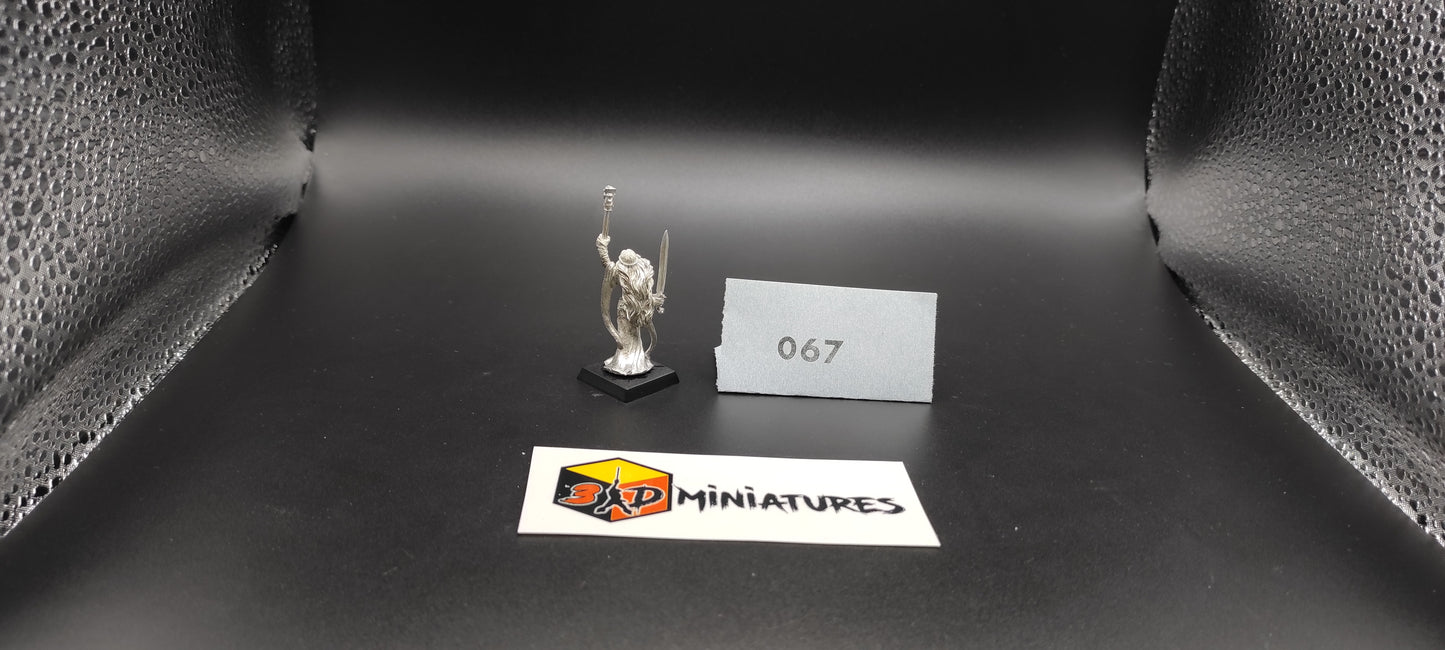 (1) Bretonnia Damsel of the Lady Metal Warhammer Fantasy Miniatures -067-