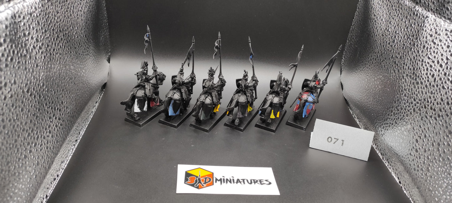 (6) Bretonnia Knights of the Realm Warhammer Fantasy Miniatures -071-