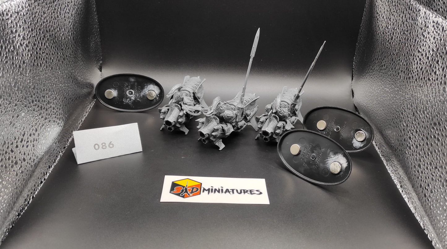 (3) Vertus Praetors Adeptus Custodes Warhammer 40k -086-