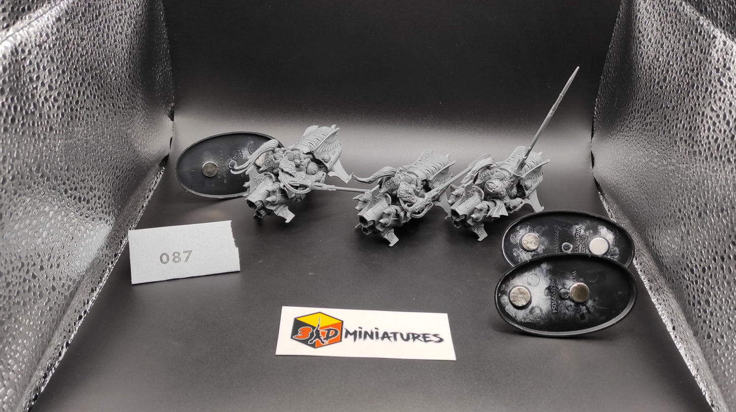 (3) Vertus Praetors Adeptus Custodes Warhammer 40k -087-