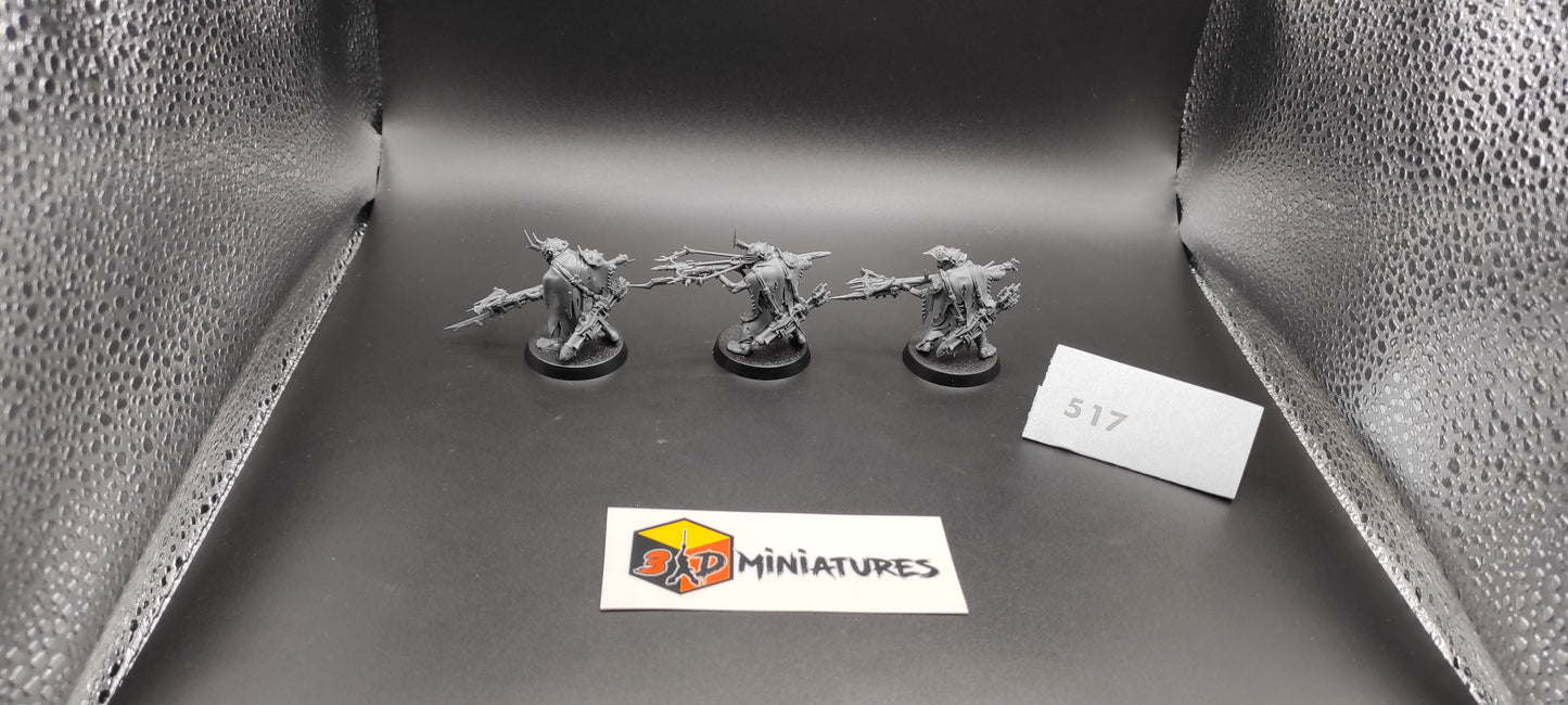 (3) Man-Skewer Boltboyz Orruk Warclans Warhammer Fantasy AoS Miniatures -517-